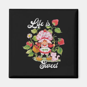 Shortcake Life ist süß Vintager Berry Garden Magnet