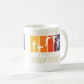 Shortcut Run Jump Flip Freerunning Acrobatic Parko Kaffeetasse (VorderseiteRechts)