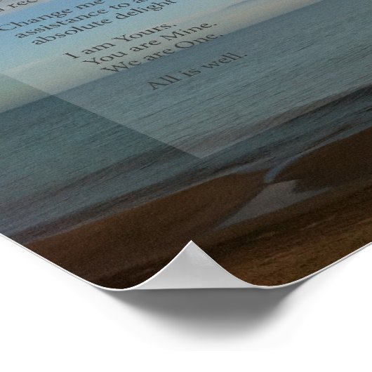 Shortened Change Me Prayer Reminder Poster (Ecke)