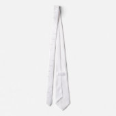 Shortfin Mako-Linie Kunst-Logo Krawatte (Rückseite)