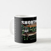 Shortnose Stör Collage-Tasse Kaffeetasse (Vorderseite Links)