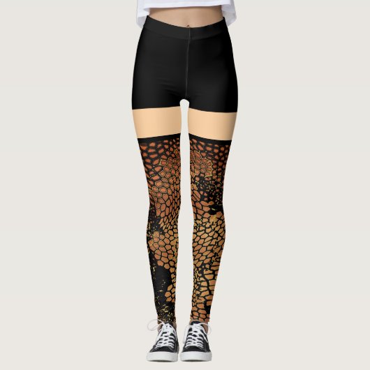 Shorts und Long Sock Illusion Leggings (Vorderseite)