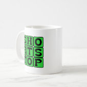 Shortstop, Baseball-Position Kaffeetasse (Vorderseite Links)