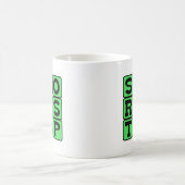 Shortstop, Baseball-Position Kaffeetasse (Mittel)