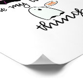 Shorty Batty Funny Retro Poster (Ecke)