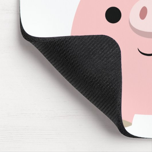 Shorty Cartoon-Schwein mousepad (Ecke)