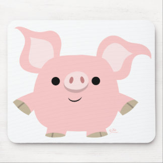 Shorty Cartoon-Schwein mousepad