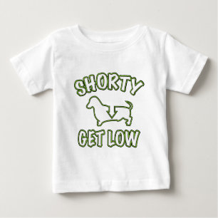 Shorty erhalten niedrige Dackel Baby T-shirt