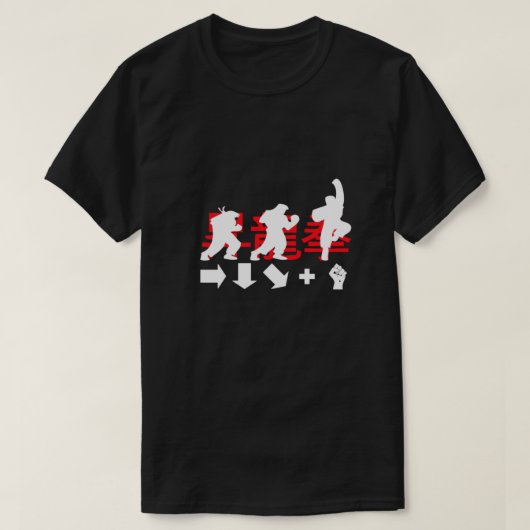 SHORYUKEN! Klassisch T-Shirt (Design vorne)