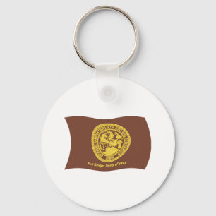 Shoshone Bannock Stämme Flagge Schlüsselanhänger