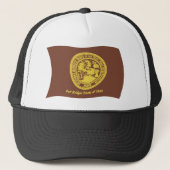 Shoshone Bannock Tribes Flag Hat Truckerkappe (Vorderseite)