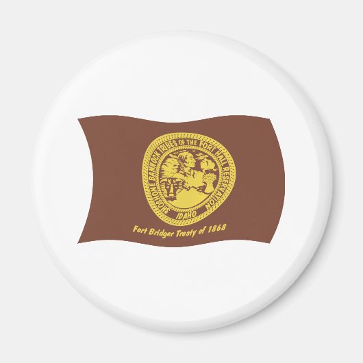 Shoshone Bannock Tribes Flag Magnet (Vorne)