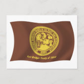 Shoshone Bannock Tribes Flag Postkarte (Vorderseite)