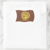 Shoshone Bannock Tribes Flag Sticker (Tasche)