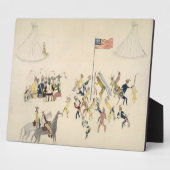 Shoshone dance participated in only by men (pigmen fotoplatte (Seite)