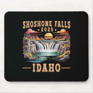 Shoshone Falls 2025 Idaho Roadtrip-Urlaubsabenteue Mousepad