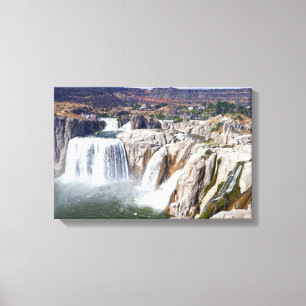 Shoshone Falls am Snake River, Idaho Leinwanddruck