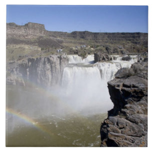Shoshone Falls am Snake River in Twin Falls, Fliese