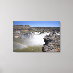 Shoshone Falls am Snake River in Twin Falls, Leinwanddruck