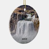 Shoshone Falls, ID Keramik Ornament (Rechts)