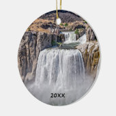Shoshone Falls, ID Keramik Ornament (Links)