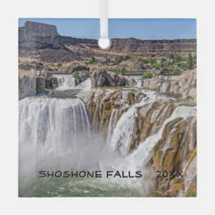 Shoshone Falls, ID Ornament Aus Glas