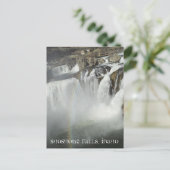 Shoshone Falls Idaho Postkarte (Stehend Vorderseite)