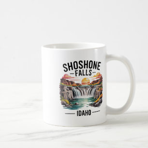 Shoshone Falls Idaho Roadtrip Urlaubsabenteuer Kaffeetasse