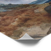 Shoshone Falls, Idaho von Thomas Moran Print Poster (Ecke)