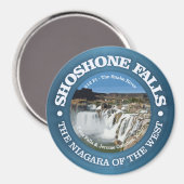 Shoshone Falls Magnet (Vorderseite/Rückseite)