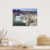 Shoshone Falls on Snake River, Idaho Poster (Küche)