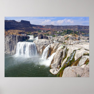 Shoshone Falls on Snake River, Idaho Poster