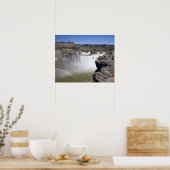 Shoshone Falls on Snake River in Twin Falls, Poster (Küche)