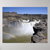 Shoshone Falls on Snake River in Twin Falls, Poster (Vorne)