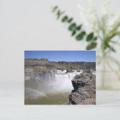 Shoshone Falls on Snake River in Twin Falls, Postkarte (Stehend Vorderseite)