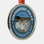 Shoshone Falls Ornament Aus Metall (Rechts)