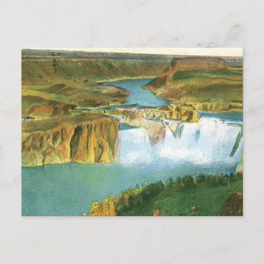 Shoshone Falls Postkarte (Vorderseite)