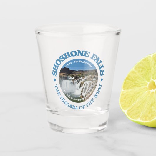 Shoshone Falls Schnapsglas (Vorderseite)