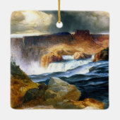 Shoshone Falls, Snake River, Idaho Keramikornament (Rückseite)