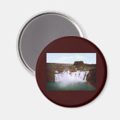 Shoshone Falls Snake River Idaho Magnet (Vorderseite/Rückseite)