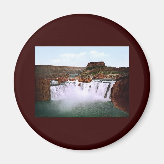 Shoshone Falls Snake River Idaho Magnet (Vorne)