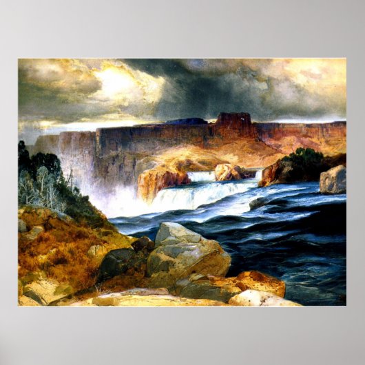 Shoshone Falls, Snake River, Idaho Poster (Vorne)