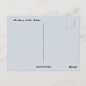 Shoshone Falls Snake River Idaho Postkarte (Rückseite)