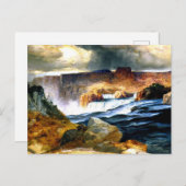 Shoshone Falls, Snake River, Idaho Postkarte (Vorne/Hinten)