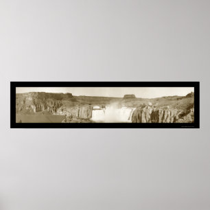 Shoshone fällt Idaho-Foto 1909 Poster