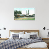 Shoshone Flyer Bahn ab Spokane Leinwanddruck (Insitu (Schlafzimmer))
