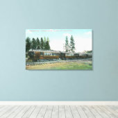 Shoshone Flyer Bahn ab Spokane Leinwanddruck (Insitu (Holzboden))