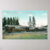 Shoshone Flyer Bahn ab Spokane Poster (Vorne)