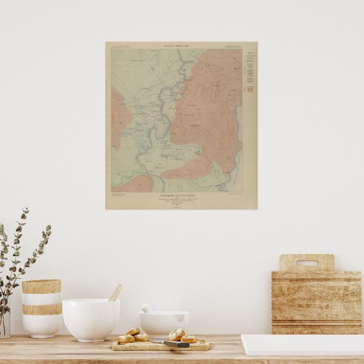 Shoshone Geyser Basin Poster (Küche)