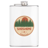 Shoshone National Forest Flachmann (Vorderseite)